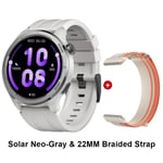 Haylou Solar Neo -Älykello 1,53 Tuuman Hd-Näyttö Bluetooth-Puhelu 24 Tunnin Terveydentilan Valvonta Älykellot Miesten Naisten Älykellot_Gray-22MM Braided