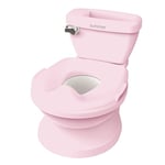 Summer by Ingenuity My Size Potty Pro en rose, toilettes d'apprentissage de la propret pour bb, son de chasse d'eau raliste, partir de 18 mois, jusqu' 50 livres