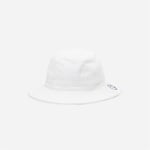 Reversible Cotton Twill Bucket Hat - Deckwash White