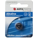 AgfaPhoto 150803470 Cellule alcaline LR44/AG13 1,5 V Coloré