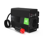 Green Cell - Convertisseur de tension Onduleur 12V à 230V 150W/300W Onde sinusoïdale pure