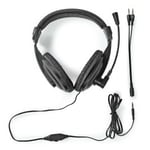 Nedis PC-headset Over-Ear med sammenleggbar mikrofon