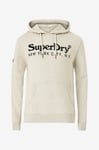 Superdry - Huvtröja Venue Classic Logo Hoodie - Grå