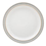 Denby Elements Grey Stoneware Dinner Plate