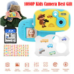 1080P 1.44" TFT Digital Kids Camera Video Recorder Best Child Gift W/ 8G SD Card