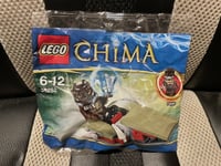 NEW RETIRED PROMO ONLY LEGO LEGENDS OF CHIMA CRUG'S SWAMP JET 30252 POLYBAG