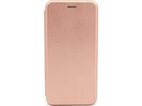 Beline Beline Etui Book Magnetic Oppo Reno 5 Lite Różowo Złoty/Rose Gold