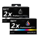 4x Pro Ink 2+2 Replaces Kodak 10B 10C NO10B NO10C 10XL NO10 XL