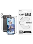 CARE by PanzerGlass Flagship 3-in-1 Bundle iPhone 16