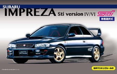 FUJIMI 47522 1:24 Subaru Impreza Sti ver IV/VI w/Window Frame Masking Seal