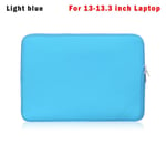 Laptopväska Fodral Case Cover FÖR 13-13,3 TUM light blue For 13-13.3 inch