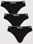 Boss Bodywear 3 Pack Power Briefs - Black