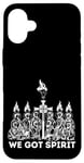 Coque pour iPhone 16 Plus We Got Spirit Cross Flames Ensemble Saints