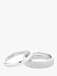 Tutti & Co Joy Band Rings, Set of 2