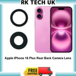 For Apple iPhone 16 Plus Camera Lens Replacement Rear Back Camera Glass Lens UK