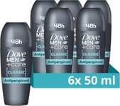 Dove Men+Care Men+Care Classic Antiperspirant Roll On deodorant for men with for