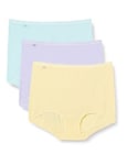 Sloggi Women's Basic+ Maxi Brief, Yellow - Light Combination 30 (3 Pack)