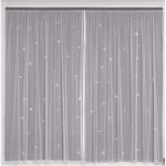 MAZS Punch-Free Velcro Blackout Curtain For Living Room Bedroom Gray Window Curtains Hollow Stars Curtain For Bedroom