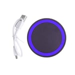 Ultra-slim Wireless Charger Wireless Charging Pad Kit for iOS Smart Phones ^
