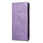 DF-05 Xiaomi Redmi Note 13 4G Wallet Case Magneettinen Auto Colsing puhelimen suojakuori - musta