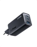 ANKER 737 USB C Charger 120W GaNPrime PPS 3-Port Fast Compact Wall Charger