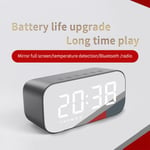 FM Alarm Clock Radio Plastic 6 In 1 Alarm Clock Radio Dimmer Control Real Time