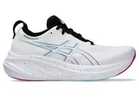 Asics Femme Gel-Nimbus 26 Sneaker, Mer apaisante Blanche, 40 EU