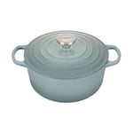 Le Creuset Le Creuset Signature rund gryta 4,2 l Sea Salt