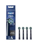 4 Pack Oral B Cross Action Braun Replacement Electric Toothbrush Heads New✅