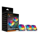 Lot De 3 Ventilateurs De Boitier Cougar Apolar Rgb - 12cm (noir)