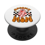 Spooky Mom Groovy Assorti Famille Halloween Cute Boo PopSockets PopGrip Interchangeable