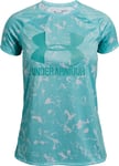 Under Armour Big Logo Tee Novelty Treenipaita, Neo Turquoise XS