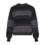 Noella Gio Knit Sweater - Black Mix Svart