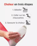 TerraTherm Chauffe Pieds Collants 8 Heures de Chaleur chaufferette