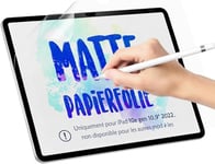 [2 Unités] Protecteur d'écran en papier pour iPad 10ème génération 2022 (10,9 pouces), film PET mat pour iPad 10,9 pouces, écrire et dessiner comme sur du papier, protecteur d'écran anti-reflets