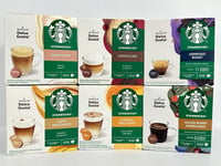 STARBUCKS Mixed Cup Variety Pack NESCAFE Dolce Gusto 6x12 Coffee Pods 72 Capsule