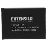 Battery for Samsung SLB-10A 1000mAh