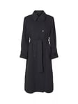 SELECTED FEMME Una Wool Blend Trench Coat, Volcanic Ash