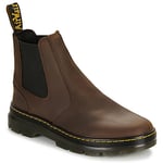 Dr. Martens Støvler EMBURY DARK BROWN CRAZY HORSE