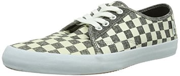 Vans Costa Mesa, Men's Low-Top Trainers, Black/True White, 9 UK