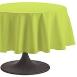 Coucke Nappe Ronde Uni Kiwi Coton 180 cm