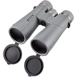 Bresser 1331050 10x50 Wave Waterproof Binoculars with BaK-4 Glass, UR Coating and Eyepieces for Use at Dusk and Astronomy - Grey