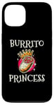 iPhone 13 Burrito Princess Mexican Food Burritos Cinco De Mayo Case