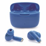 JVC HAB5TAN True Wireless Bluetooth Earbuds with Charging Case│Blue