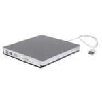 UNBRANDED Graveur DVD Externe Lecteur Portable USB 2.0 CD pour Ordinateurs de Bureau PC Compatible avec Mac OSX/WinXP/Win8 /Win10 –