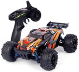 MIEMIE 1:18 RC Electric All Terrain Waterproof Monster Truck Buggy 2.4 GHz 40km/h Fast Charging Double Motor Fully Proportional 4WD Remote Controlled Racing Car Crawlers Chariot Climbing Car Toy