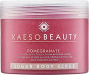 kaeso Beauty POMEGRANAT Sugar Body Scrub  +   A +f pro pedi foot file