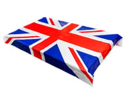 SHATCHI Serviettes Union Jack Jubilé de platine 2022 Fournitures de fête Grande-Bretagne GB Événement sportif Pub BBQ Thème royal, Table Cover (137cm x 180cm)