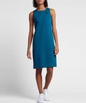 WOMENS NIKE TECH FLEECE DRESS SIZE M (846442 457) BLUE / BLACK