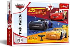 TREFL, Puzzle 30 Pièces DISNEY – CARS avant la course, TRF18274